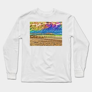 Colourful Cromer Pier Long Sleeve T-Shirt